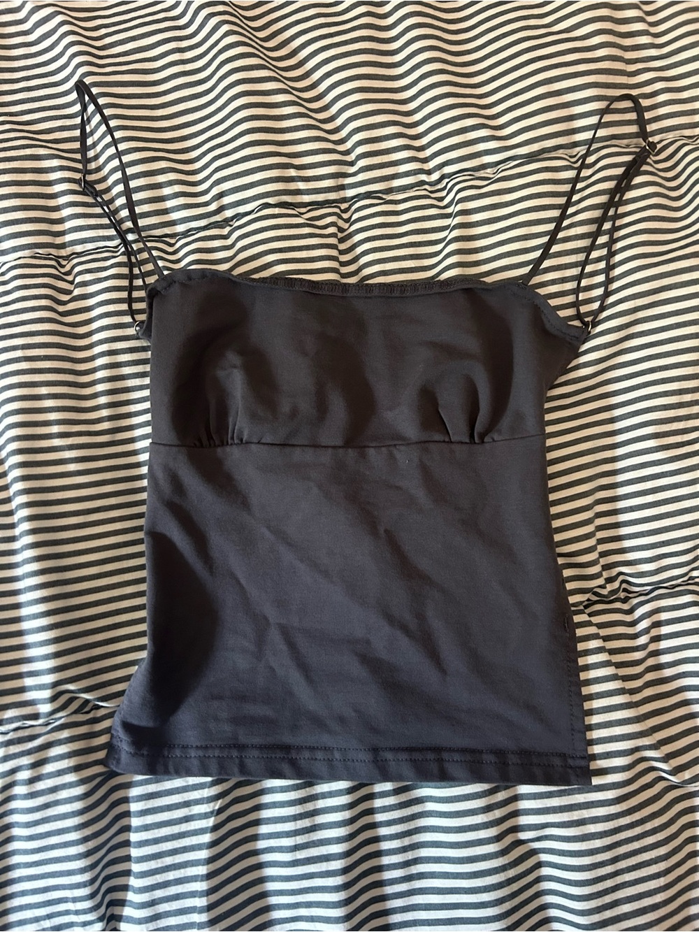Edikted Grey Jinx Top Size XS